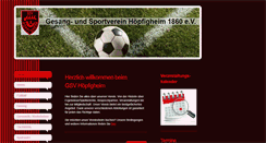 Desktop Screenshot of gsv-hoepfigheim.de