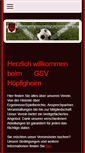 Mobile Screenshot of gsv-hoepfigheim.de